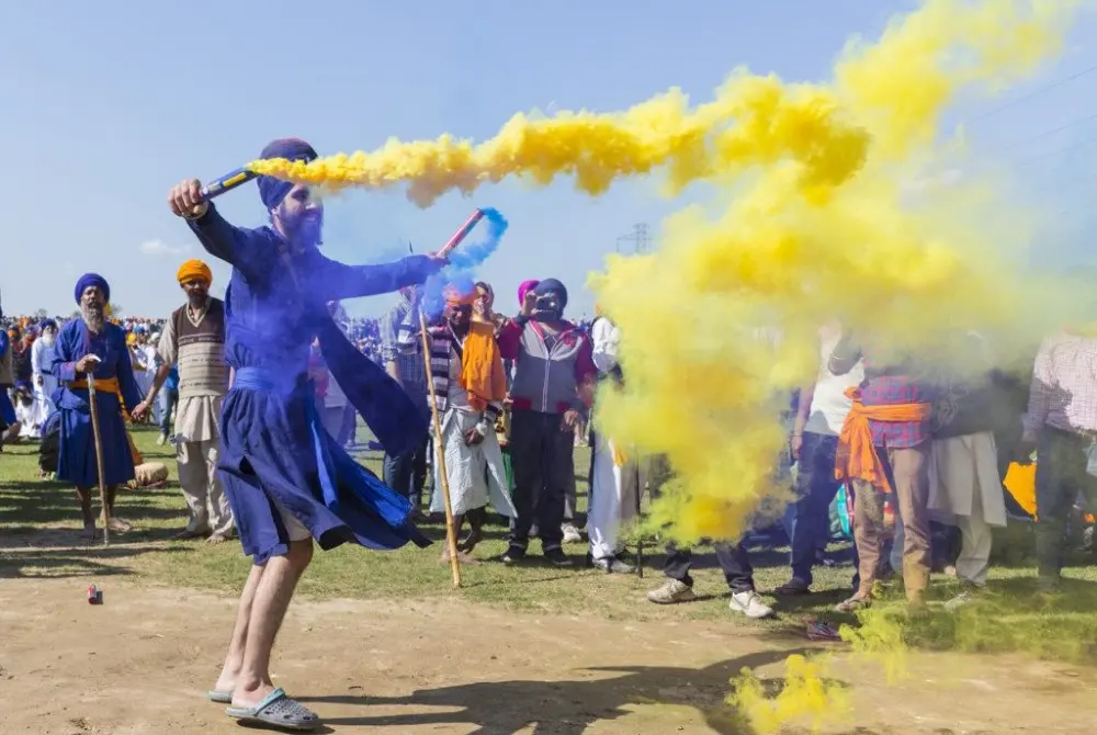 Hola Mohalla Celebration in Anandpur Sahib