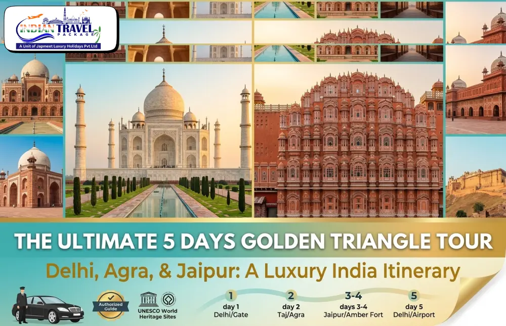 The Ultimate 5 Days Golden Triangle Tour: A Private Luxury Itinerary